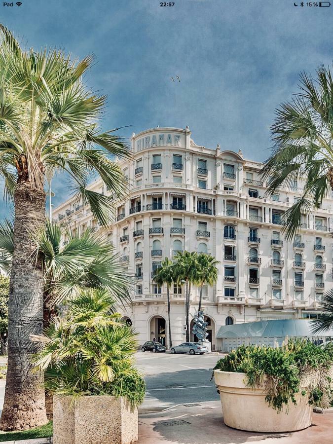 La Croisette - Superbe Studio Au Mythique Palais Miramar Cannes Bagian luar foto